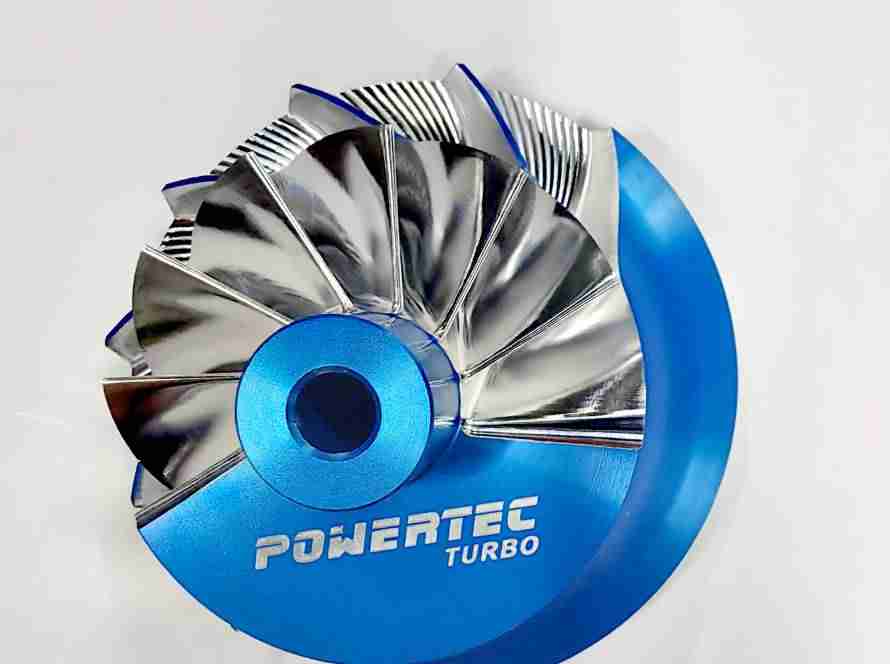 Powertec turbo turbocharger compressor wheel impeller